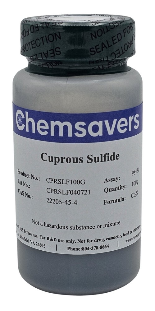 Cuprous Sulfide, 98+%, 100g