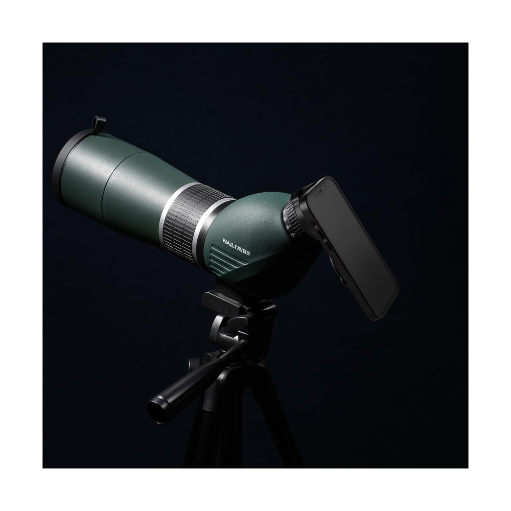 Universal Digiscoping Spotting Scope Phone Adapter, Metal Mount Holder Fit iP...