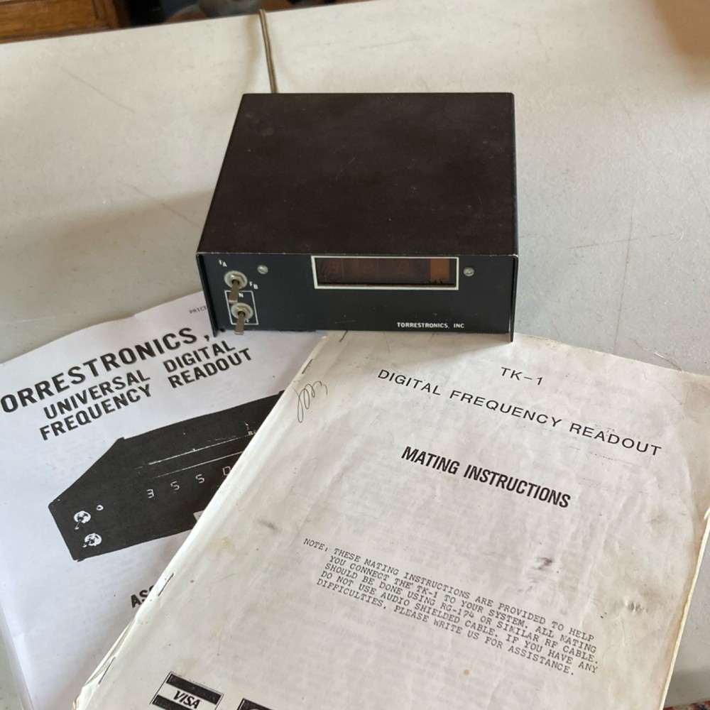 Torrestronics Inc TK-1 Universal Digital Frequency Readout with Manuals