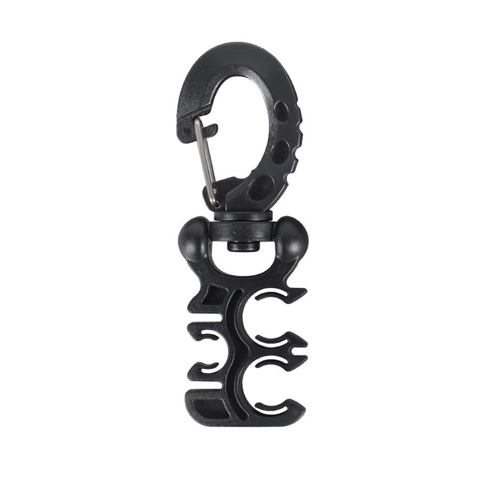 Scuba Hose Holder Clip for Second Stage For BCD Regulator Quick-Release 3-Hole