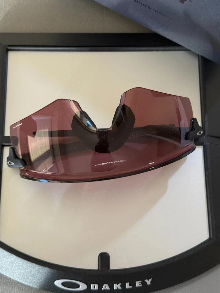 Oakley OO9471 Encoder Shield Sunglasses Matte Black Prizm Dark Golf w/case