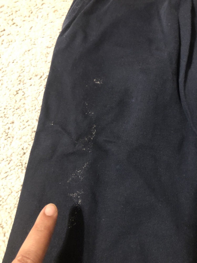 Flame Retardant Acid Resistant Adjustable Work Pants Size 32 Blue Welding