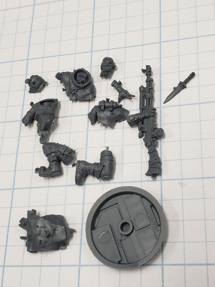 Warhammer 40k Necromunda Bits Hangers On - Dome Runner Pathfinder