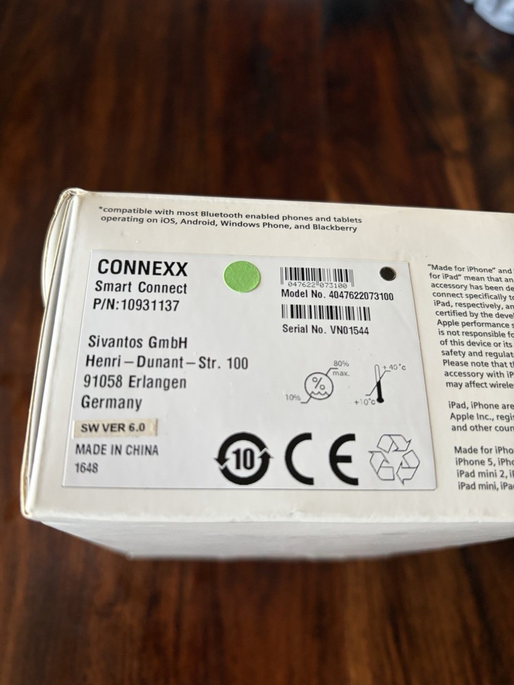 Connexx Smart Connect Wireless Bluetooth Neckloop Audio Streamer