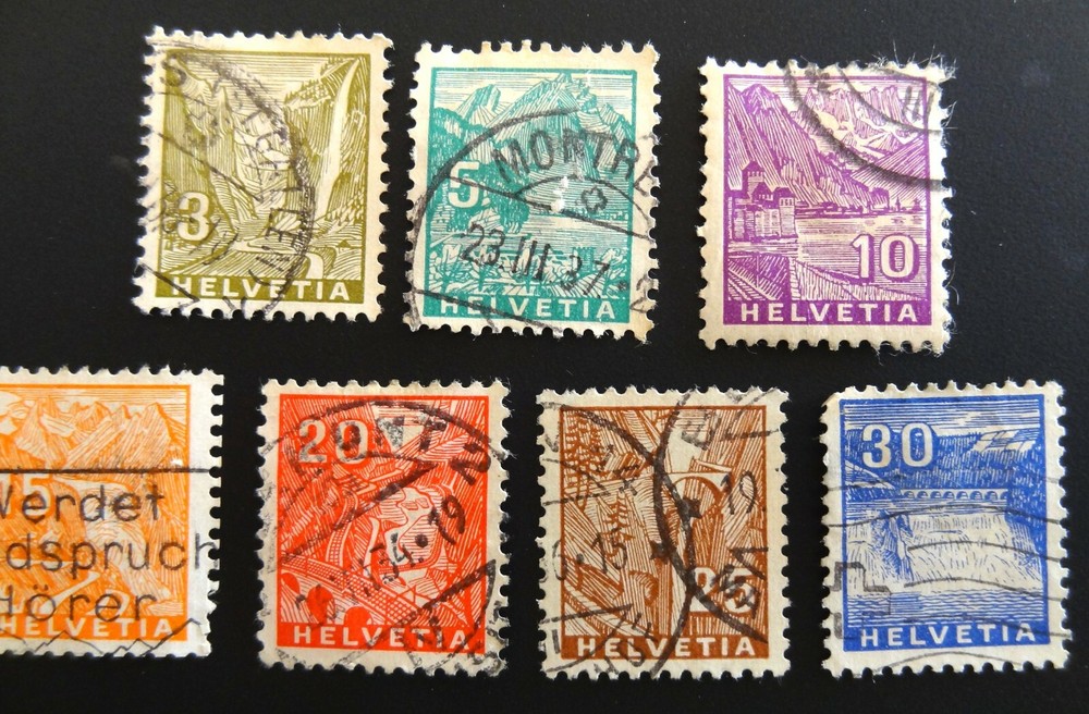 SWITZERLAND 219-225 (1487)
