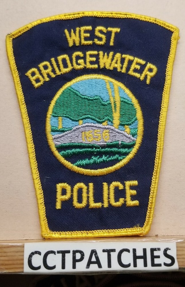 WEST BRIDGEWATER, MASSACHUSETTS POLICE SHOULDER PATCH MA