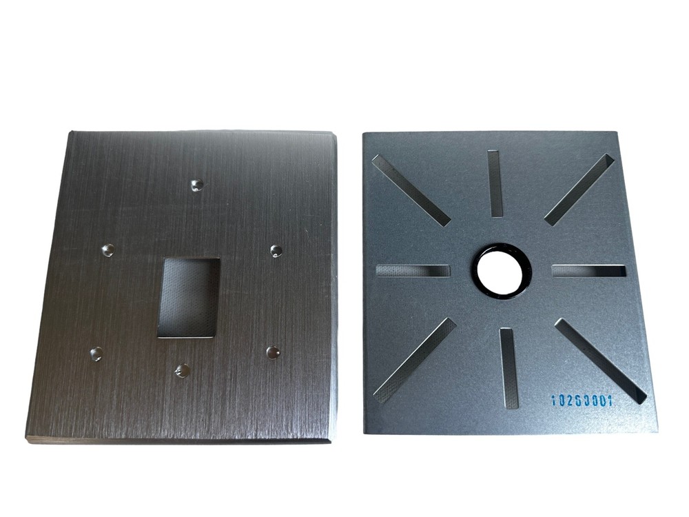 900E LED Exit Sign Edge Lit Red Letters Single Face Battery Backup