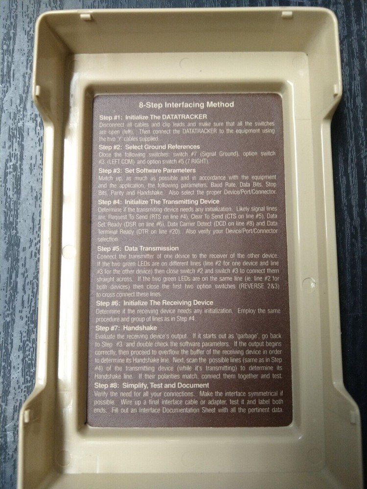 Datatran Corporation Data Tracker DT-5 UNTESTED