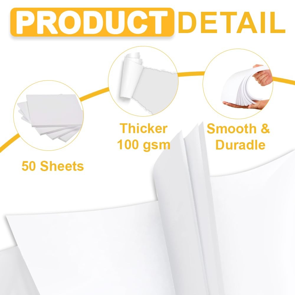 Premium Printer Paper, A4 (8.3"x 11.7") Blank Copy 1-Pack, White