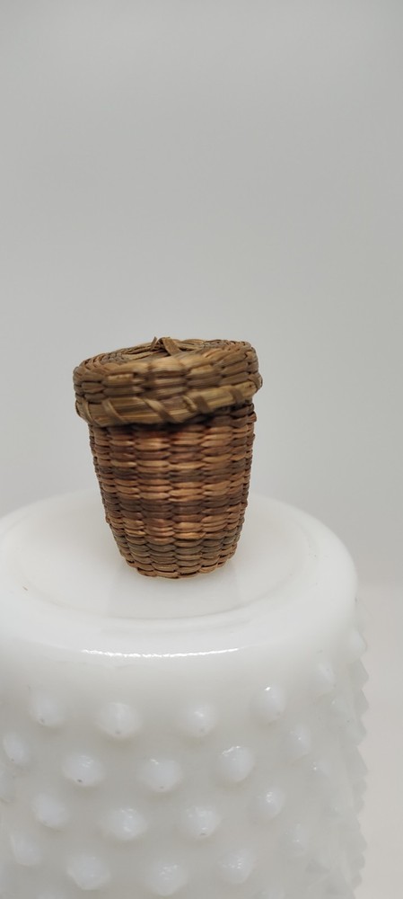 Antique Thimble Basket