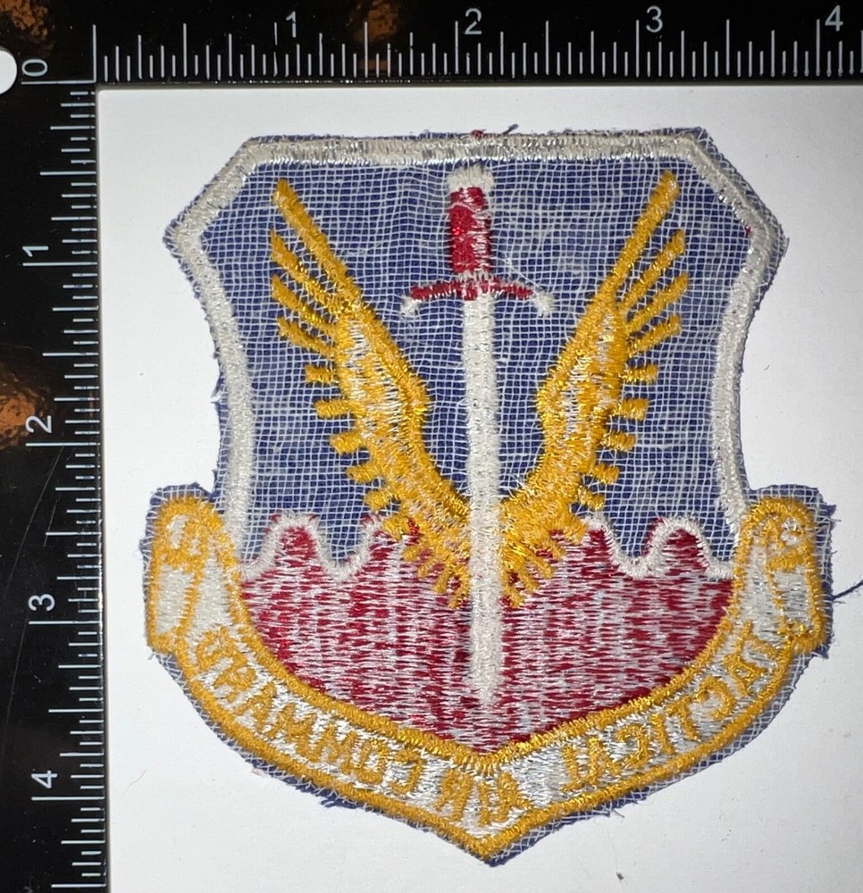 Cold War USAF US Air Force Tactical Air Command TAC UNWORN Patch
