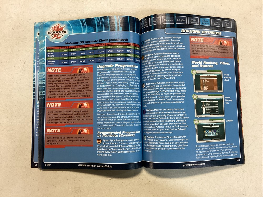 Bakugan Battle Brawlers: Prima Official Game Guide