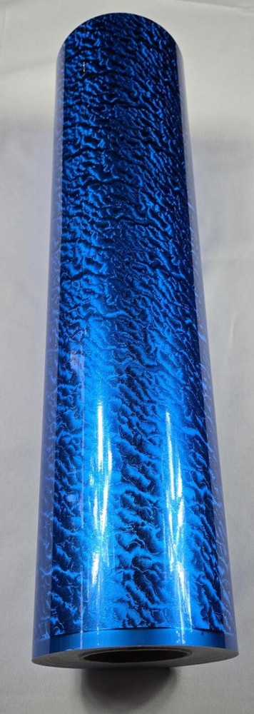 Fluorescent Blue Leaf Sign Vinyl Plotter Cutter 24" x 6 ft Longlife