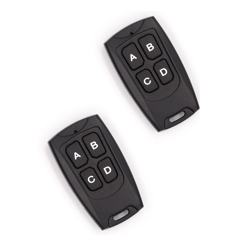 Secure Rolling Code Remotes, 2 Pack, Compatible with KIT-1 & KIT-2 (TX-134)