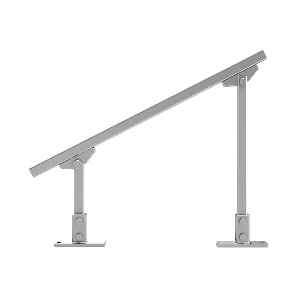 High-Capacity Solar Mount 30-60° Adjust 330lb Strength