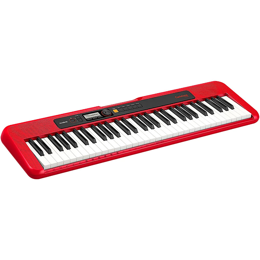 Casio Casiotone CT-S200 61-Key Digital Keyboard Red