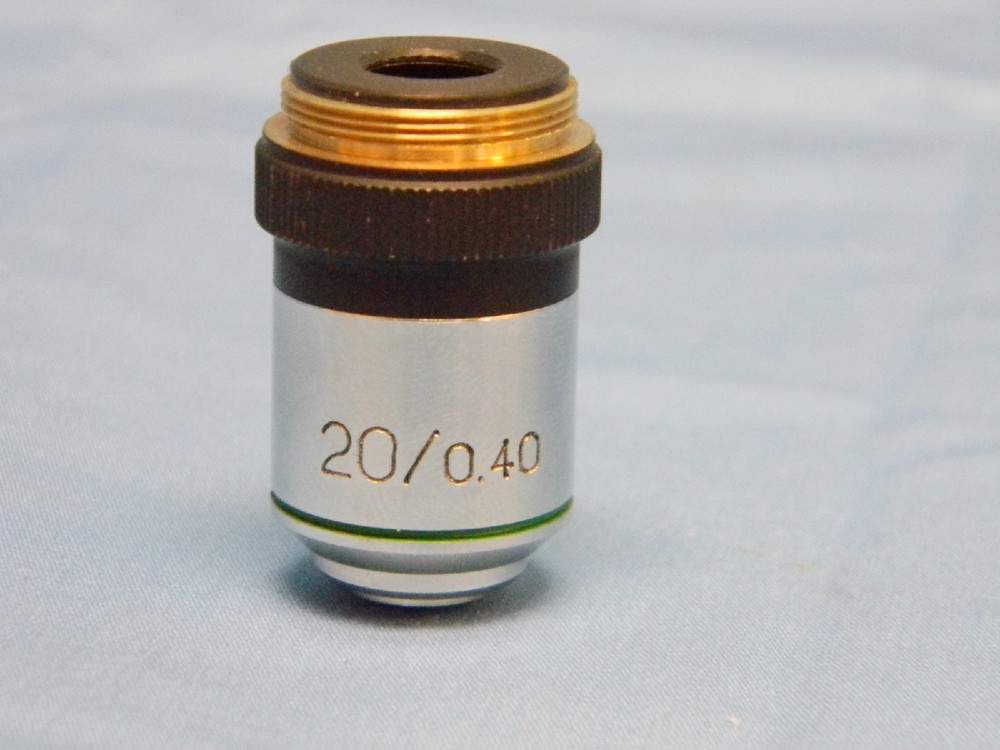 Microscope Objective Lens 20x/0.40 (20mm O.D. Threads)