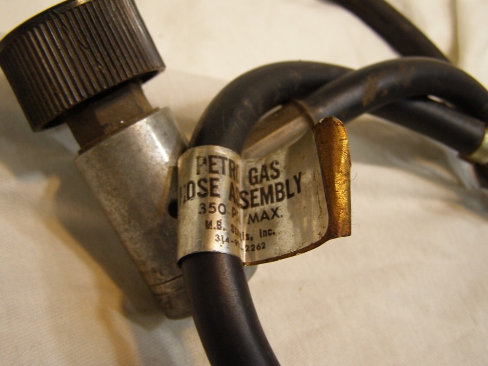 2 Older Propane MAP Gas Torch Hoses Untested