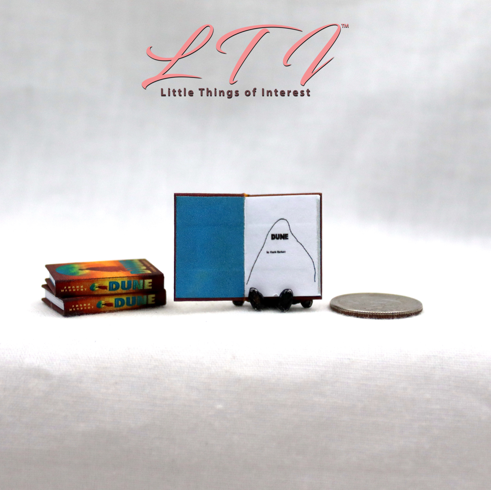 DUNE Miniature 1:12 Scale Illustrated Readable Book