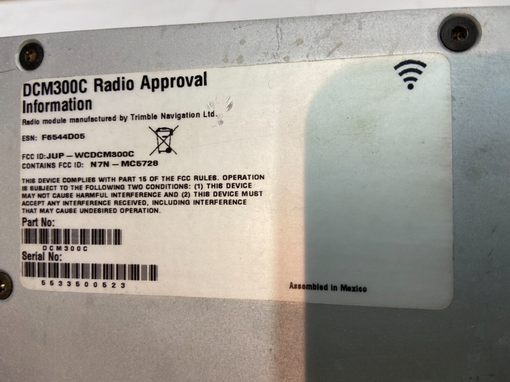 Trimble DCM300C Modem Connected Site VRS Cellular
