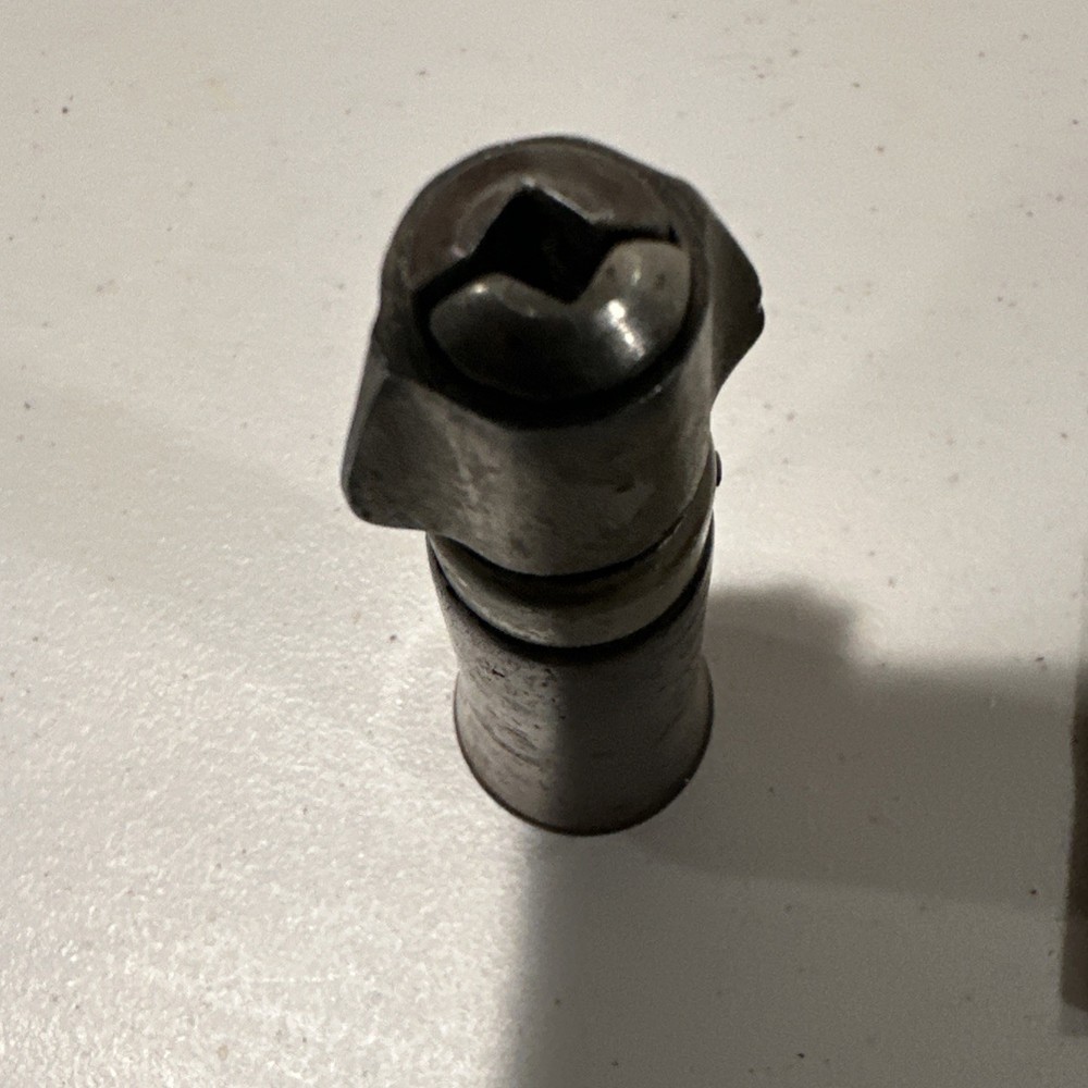 Vintage Hollow Wood Handle Tool Set With 9 Bits Tools