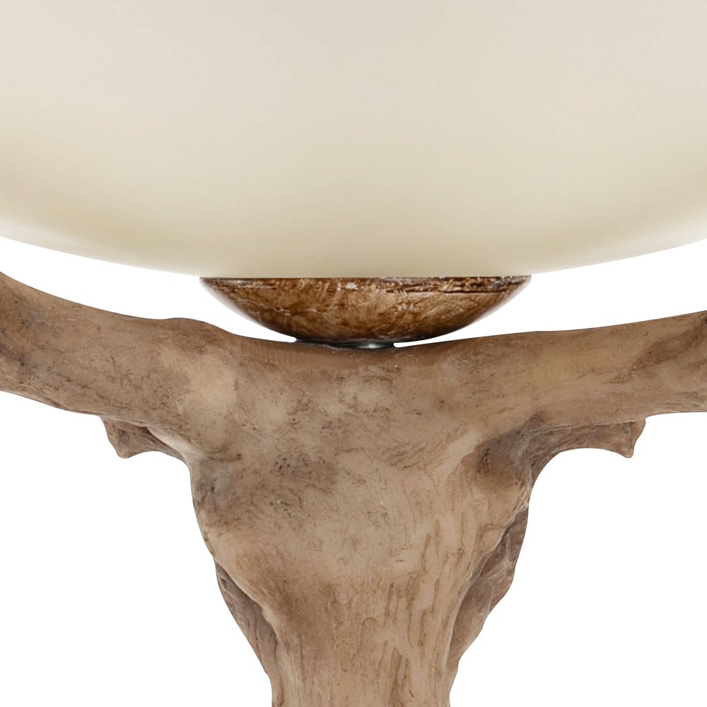 Ceiling Light, Flush Mount Lighting Fixture, 3-Light Ceiling Light Light Brown