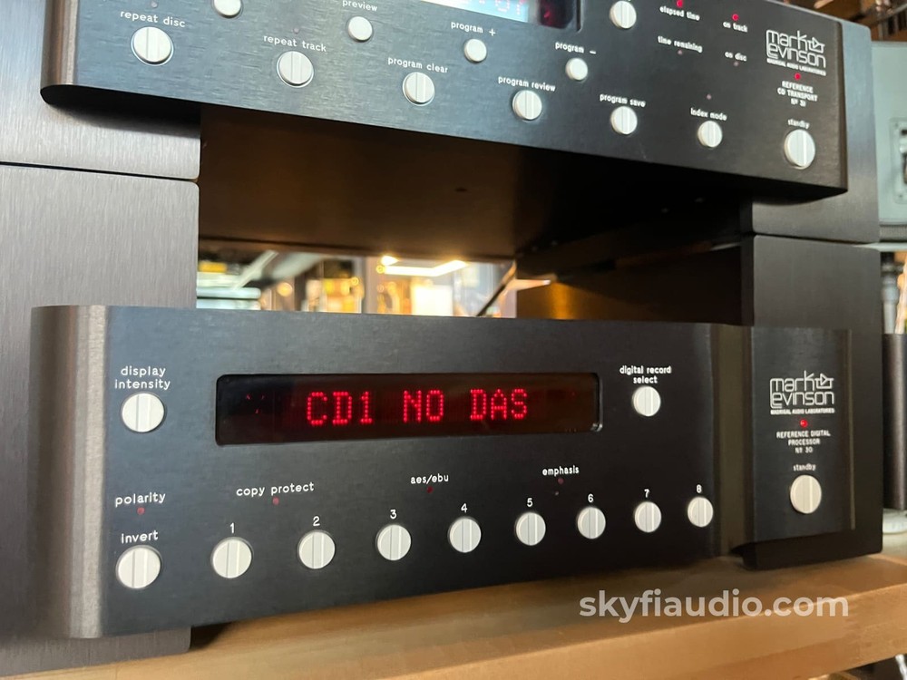 Mark Levinson No. 31 Top Loading CD Transport w/ No. 30 Reference Digital Proces