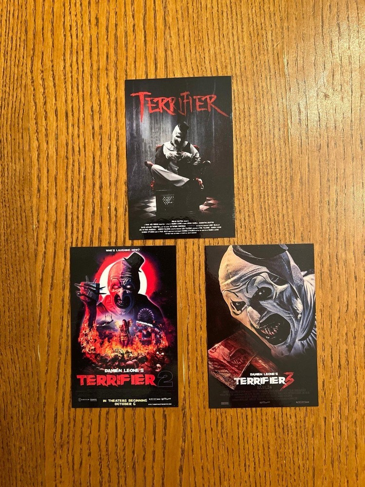 Terrifier fridge magnets