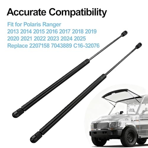 2Pcs 7043889 Front Window Lift Support Windshield Tipout Fit for Gas Shock
