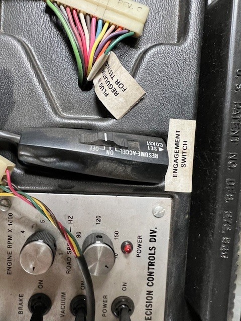 Vintage Precision Controls Cruise Control Test Set w/ Case & Tester