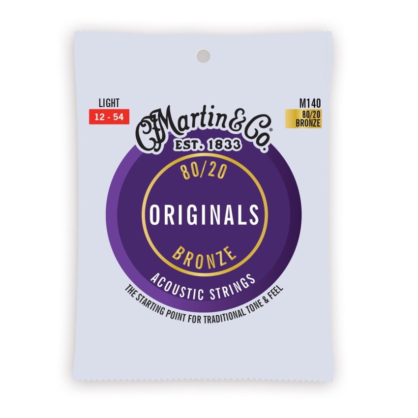 NEW Martin Original Strings - 80/20 Bronze - Light
