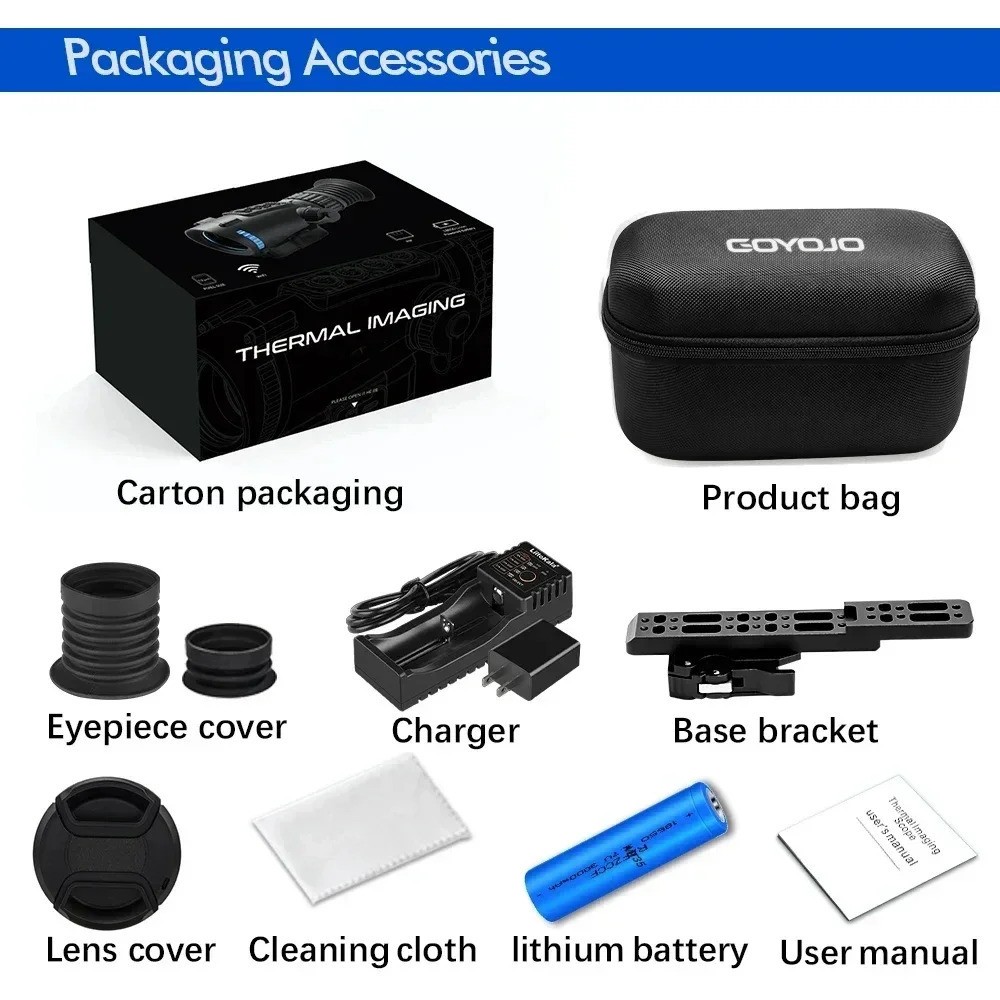 GRL335 Thermal Night Vision Rifle Scope 35mm Multi-Function One-Shot Zeroing