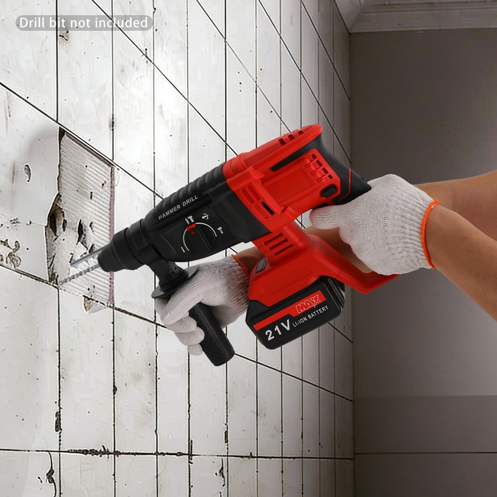 Hammer Drill Battery-powered Hammer Drill Modern Hammer Drill With 4 Modes