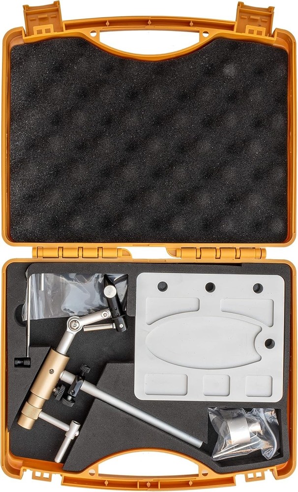 Clarkfork True Rotary Fly Tying Vise, Gold