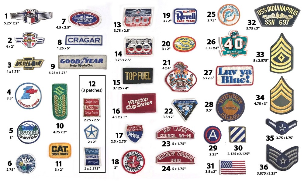Dave's Patch Batch Blowout Any Patch - ONLY $3.50 + FREE SHIPPPING!
