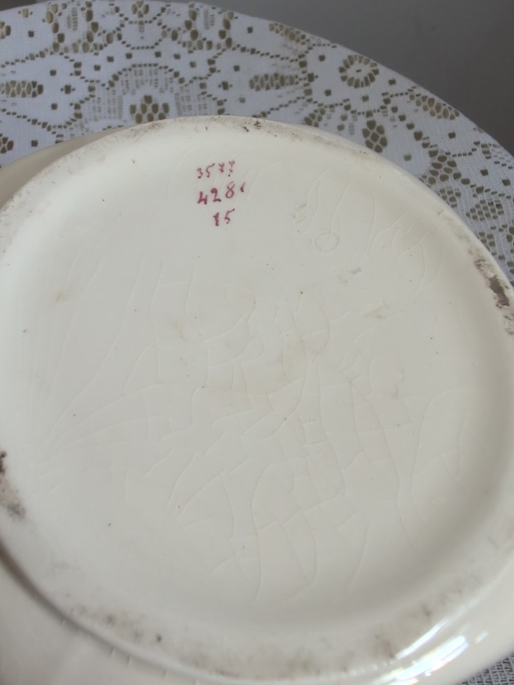 Victorian Biscuit Barrel, Silver Plate Lid