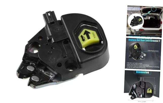 Replacement Rear Trunk Lock Actuator Motor Tailgate Latch for Honda