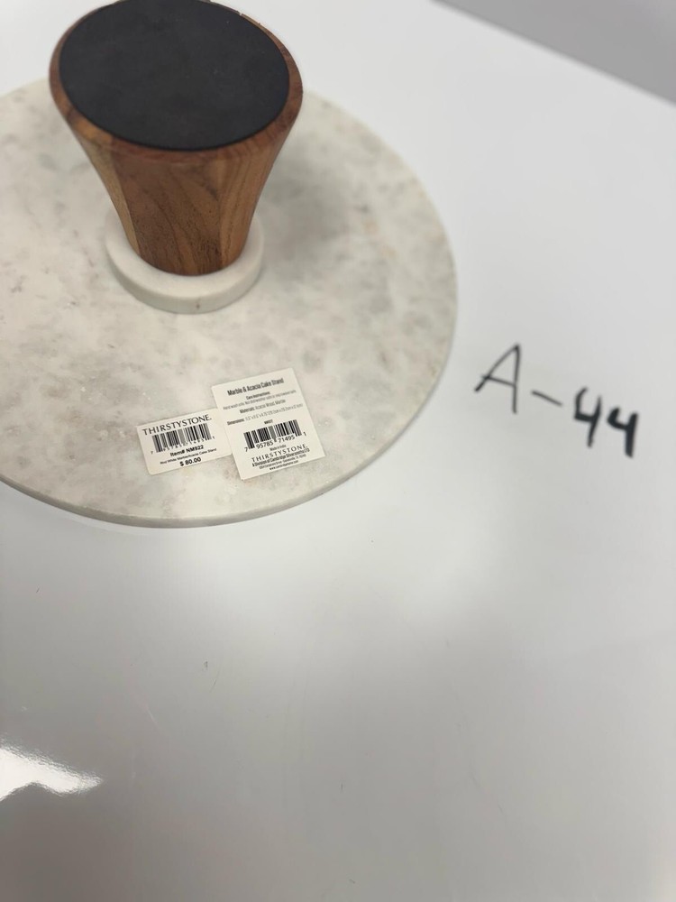 Thirstystone Marble Cake Stand - 10.5 Inch NWT