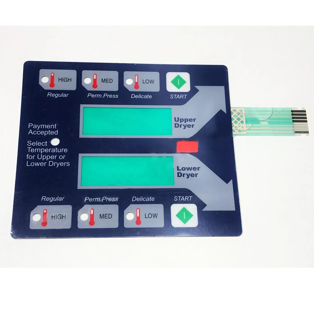 For Dexter Stack Dryer Computer Top Touch Pad # 9801-059-006