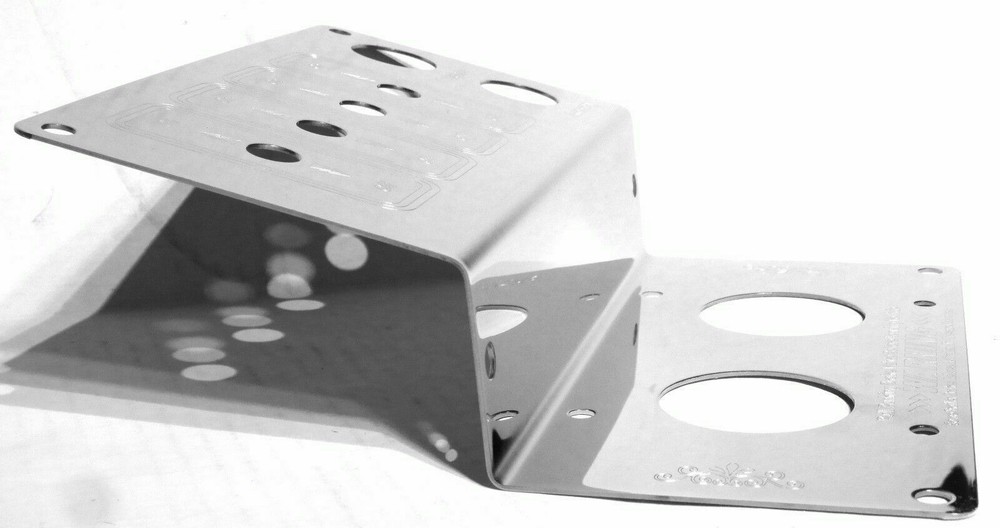 Control Panel for Peterbilt Lighter Tractor/Trailer 4 Switch Stainless GG#68331