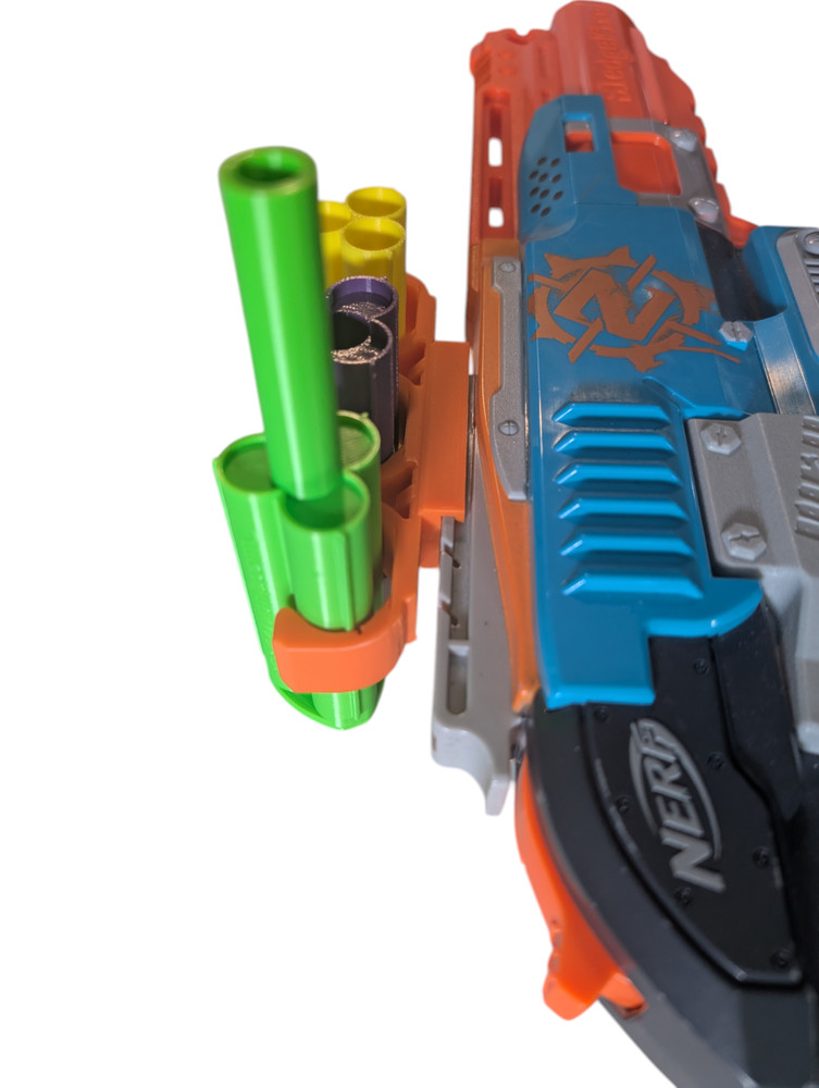 SSWI 3 Shell Rail MOD Attachment for Zombie Sledge Fire SledgeFire - Any Color