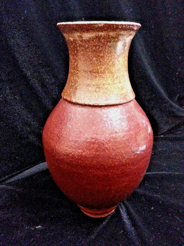 Joe Thaanum Red Pottery Handmade 1974