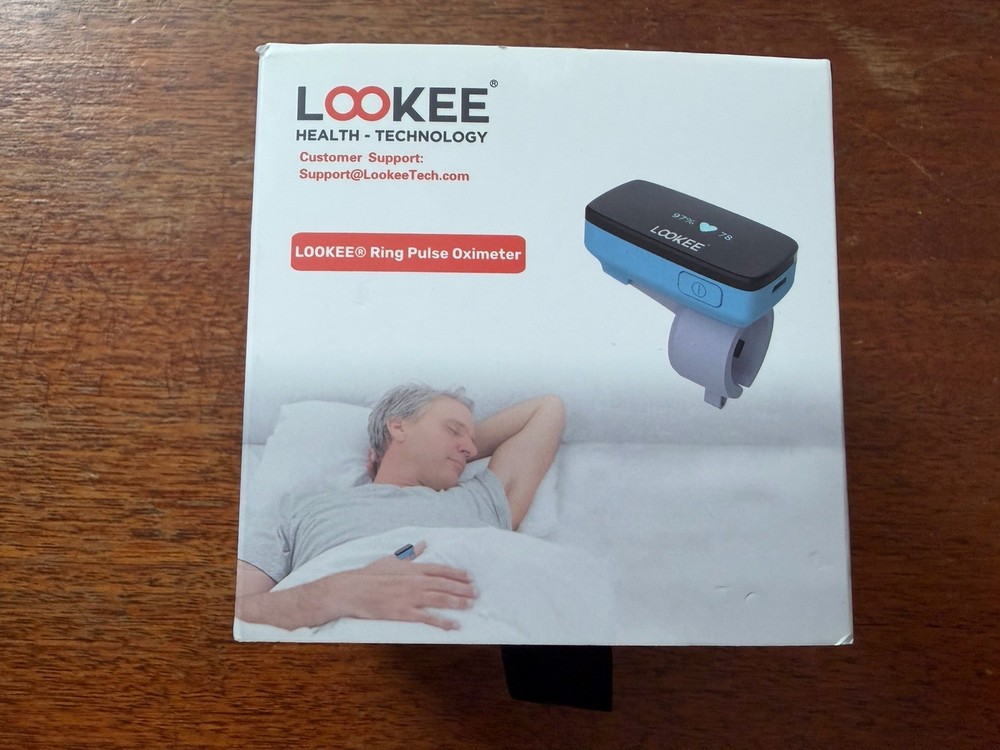 LOOKEE Wearable Ring Pulse Oximeter