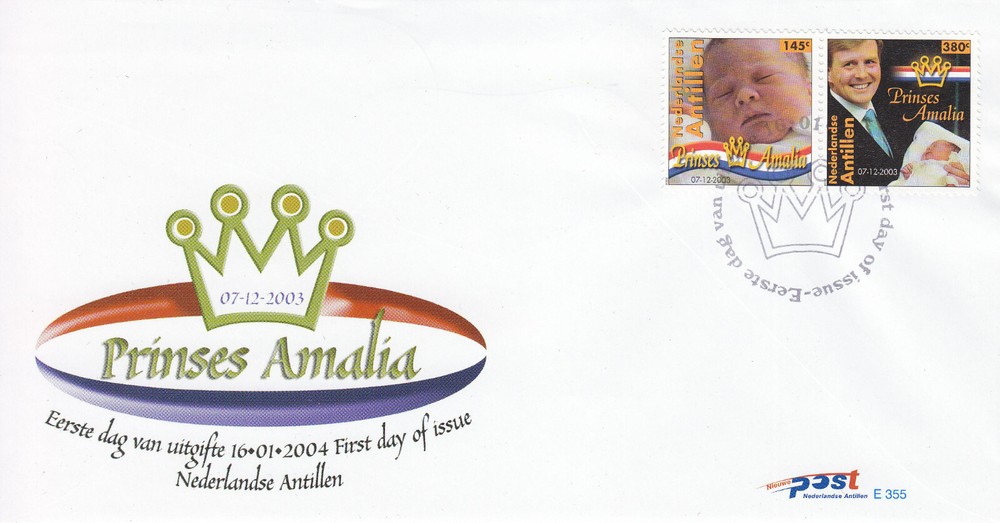 Netherlands - Dutch Antilles FDC Issue 2004 (355) Royalty