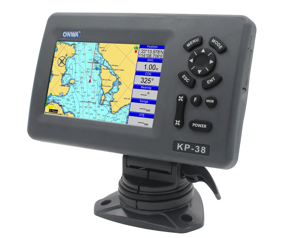 ONWA KP-38: 5-inch Color GPS Chart Plotter
