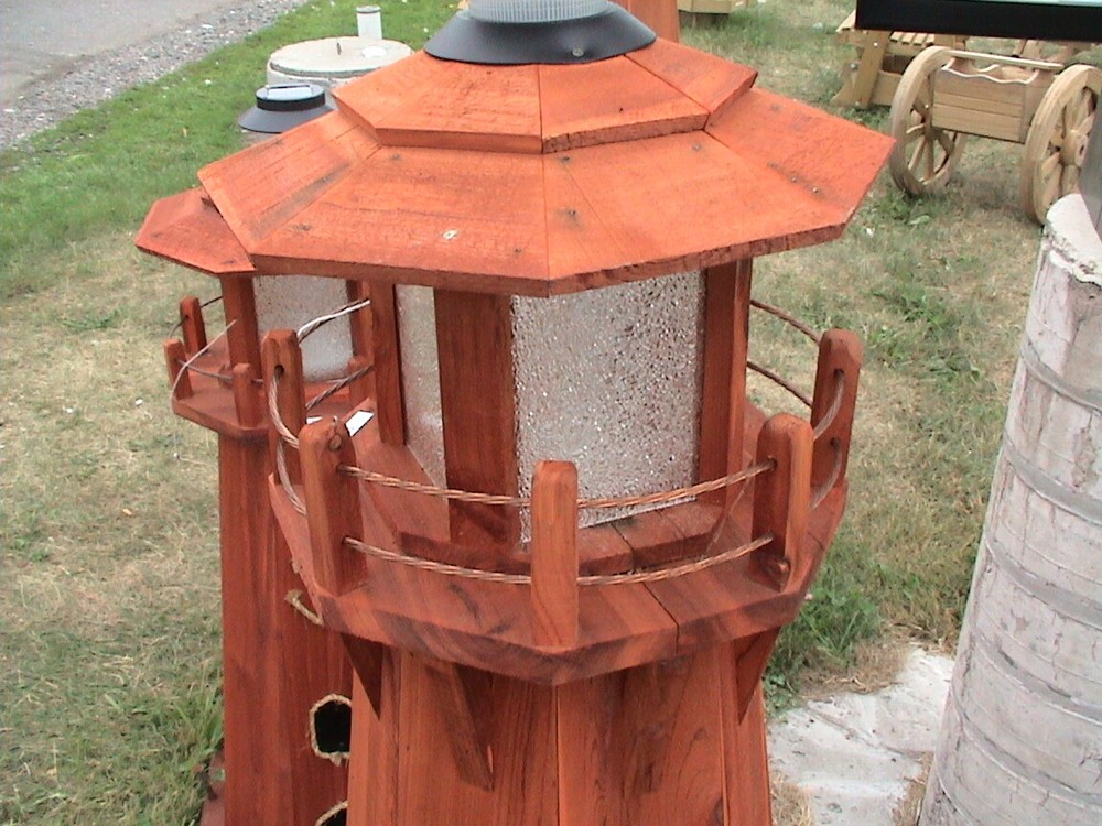DIY Wood Lighthouse Woodworking Plans Project