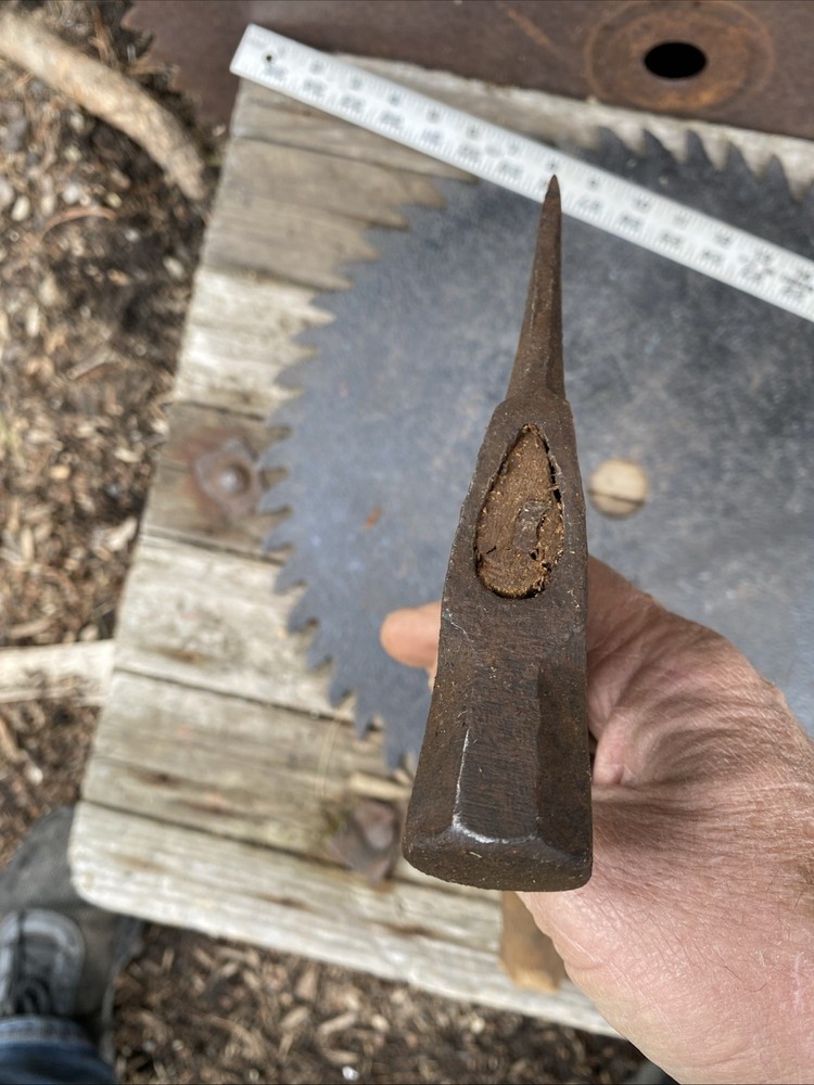 Vintage PHILADELPHIA Tool Co Script Logo Hatchet Carpentry Tool