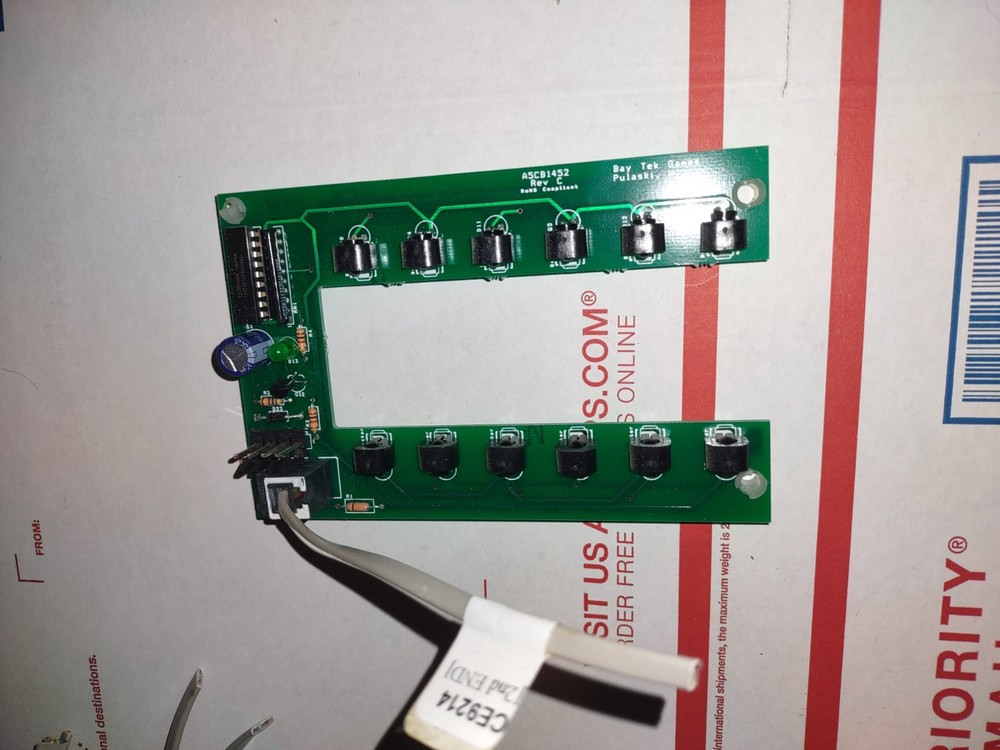 jam session arcade redemption motor sensor pcb #221