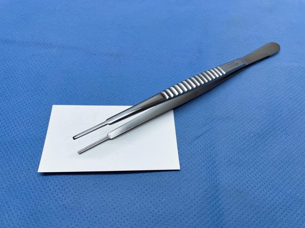 Codman 37-1001 DeBakey Tissue Forceps, 8", 2mm Tip Width, Germany