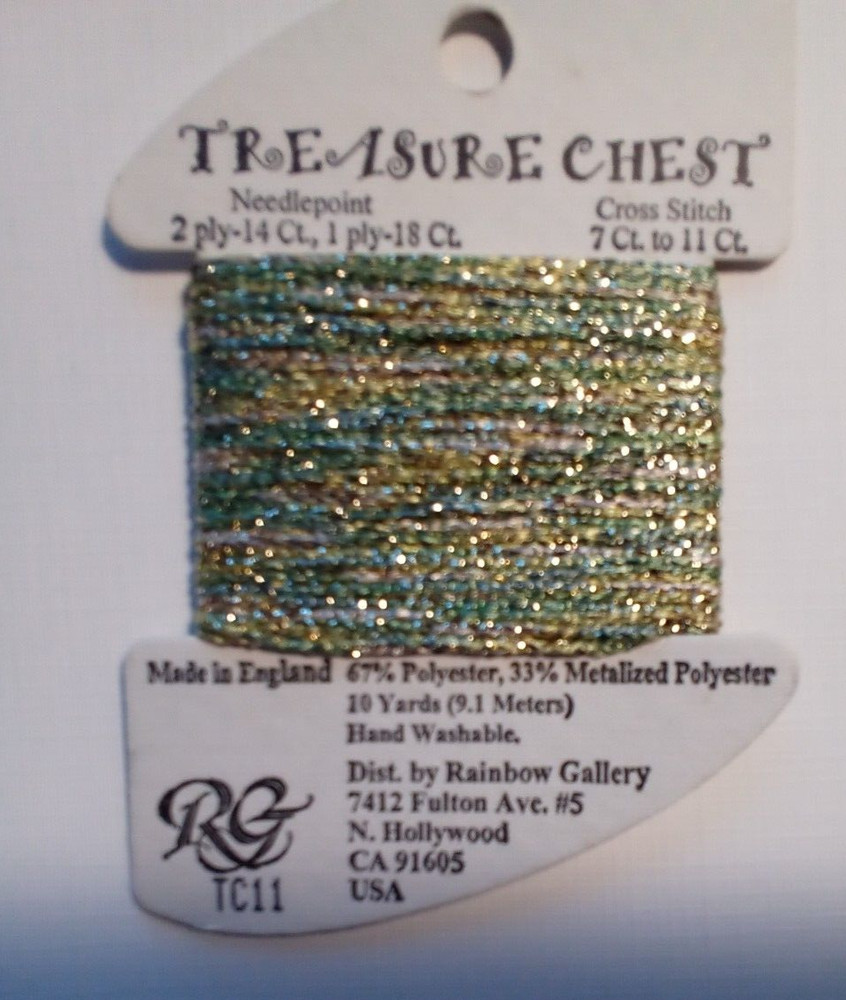 Rainbow Gallery Treasure Chest threads